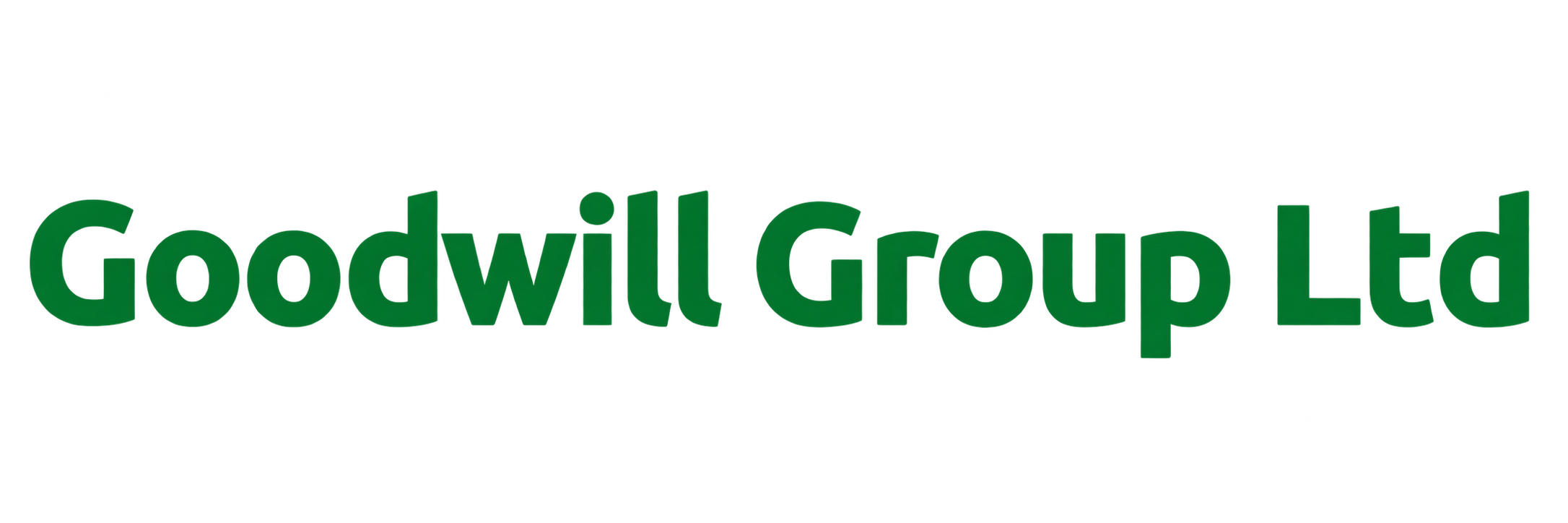 Goodwill Group Ltd Green Wordmark